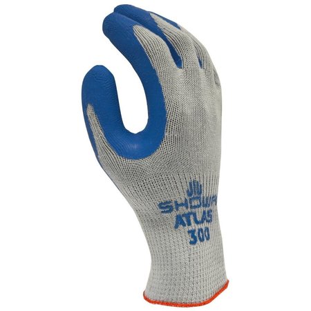 Showa SHOWA 300 Latex Palm Coated Gloves, 12PK 300XL-10